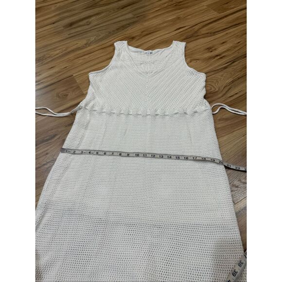 J Jill crocheted white dress size Large - Picture 9 of 9